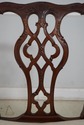 66148EC: BAKER Chippendale Style Carved Mahogany S