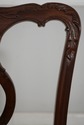 66148EC: BAKER Chippendale Style Carved Mahogany S