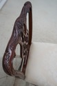 66148EC: BAKER Chippendale Style Carved Mahogany S