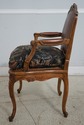 65676EC: Pair French Louis XV Newly Upholstered Ar