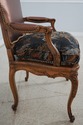 65676EC: Pair French Louis XV Newly Upholstered Ar