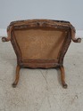 65676EC: Pair French Louis XV Newly Upholstered Ar