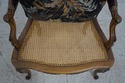 65676EC: Pair French Louis XV Newly Upholstered Ar