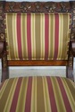 62144EC: Pair COUNCILL Regency Style Striped Uphol