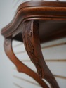 70662: Pair Carved Mahogany Bracket Wall Shelves