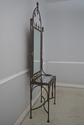 70688: LABARGE Wrought Iron Mirrored Hall Console