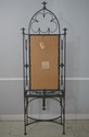 70688: LABARGE Wrought Iron Mirrored Hall Console