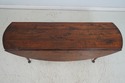 L70676: English Distressed Oak Dropleaf Tavern Din