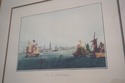 F70655: Set of 7 Vintage Framed Colored Engravings