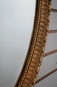 70701: FRIEDMAN BROTHERS Oval Gold Gilt Adams Mirr