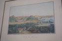 F70655: Set of 7 Vintage Framed Colored Engravings