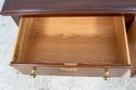 70308: HENKEL HARRIS Queen Anne 2 Drawer Mahogany 
