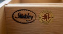 70248: STICKLEY Arts & Crafts Mission Oak Leaded G