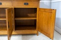 70248: STICKLEY Arts & Crafts Mission Oak Leaded G
