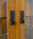 70248: STICKLEY Arts & Crafts Mission Oak Leaded G
