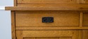 70248: STICKLEY Arts & Crafts Mission Oak Leaded G