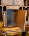 70256: English Double Dome Top Bureau Cabinet Secr