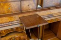 70256: English Double Dome Top Bureau Cabinet Secr