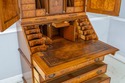 70256: English Double Dome Top Bureau Cabinet Secr