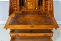 70256: English Double Dome Top Bureau Cabinet Secr
