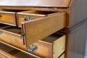 70256: English Double Dome Top Bureau Cabinet Secr