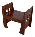 61773EC: STICKLEY Arts & Crafts Cherry Bench