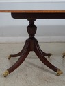 L65536EC: BAKER Banded Figural Mahogany Dining Roo