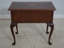 L64029EC: COUNCILL CRAFTSMEN Inlaid Mahogany Lowbo