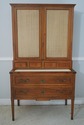 F65739EC: Vintage French Louis XVI Oak Secretary D