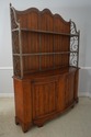 65954EC: CENTURY Country French Cherry Open Hutch