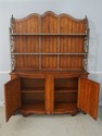 65954EC: CENTURY Country French Cherry Open Hutch