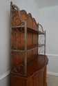 65954EC: CENTURY Country French Cherry Open Hutch