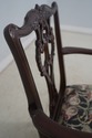 65932EC: Pair Vintage Rococo Chippendale Mahogany 