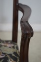65932EC: Pair Vintage Rococo Chippendale Mahogany 