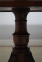 L64650EC: HENKEL HARRIS 3 Pedestal Banded Mahogany