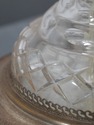 F62508: Pair Vintage Crystal Prism Table Lamps