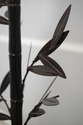 F74339: PACIFIC COAST Bird Lamp w. Toleware Bamboo