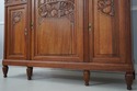 F75196: Antique French Art Nouveau Marble Top Buff