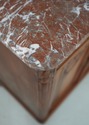F75196: Antique French Art Nouveau Marble Top Buff
