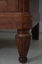 F75196: Antique French Art Nouveau Marble Top Buff
