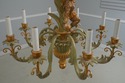 F75259: Italian Whimsical Monkey Motif Chandelier