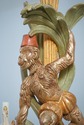 F75259: Italian Whimsical Monkey Motif Chandelier