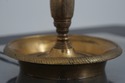 F75247: CHAPMAN Brass Regency Style Swan 3 Arm Can