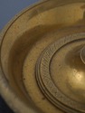 F75247: CHAPMAN Brass Regency Style Swan 3 Arm Can