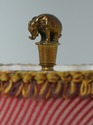 F75245: Stunning Metal Elephant Toleware Lamp w. S