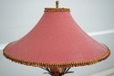 F75245: Stunning Metal Elephant Toleware Lamp w. S