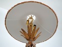 F75245: Stunning Metal Elephant Toleware Lamp w. S