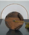 F75245: Stunning Metal Elephant Toleware Lamp w. S