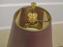 LF57404EC: Brass Base Tall Lamp w. Shade