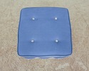 57422EC: Pair Custom Made Upholstered Square Ottom